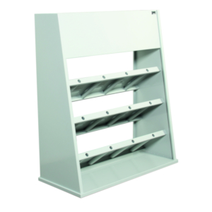 Storage rack for plaster models